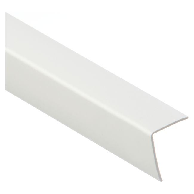 Kątownik PCV Cezar 25 x 20 x 1,1 mm 2 m biały
