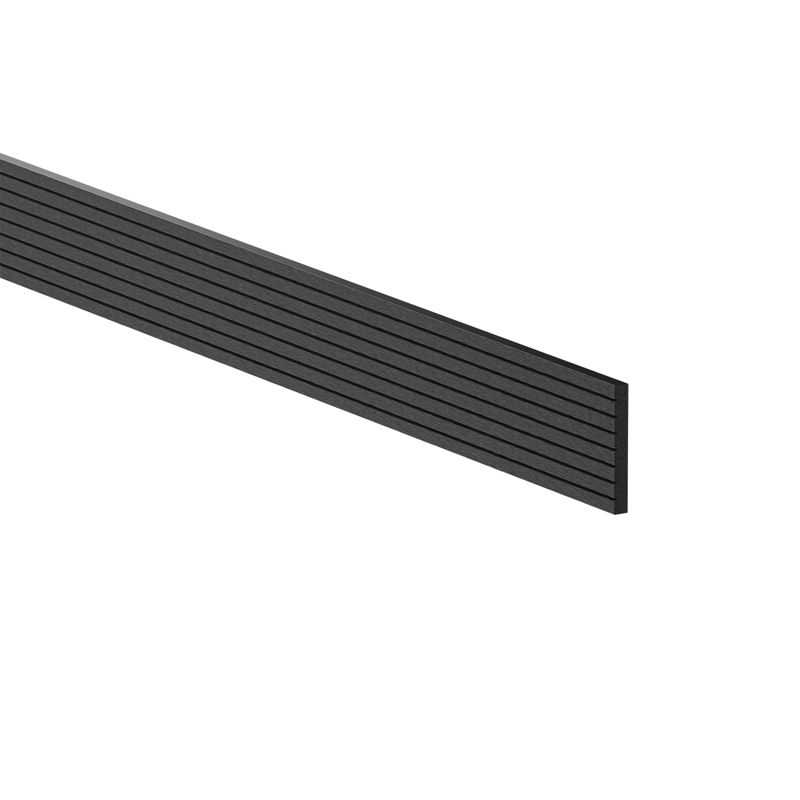 Listwa maskująca NORDECK 2200 x 82 x 10 mm płaska WPC, Skogline grey oak