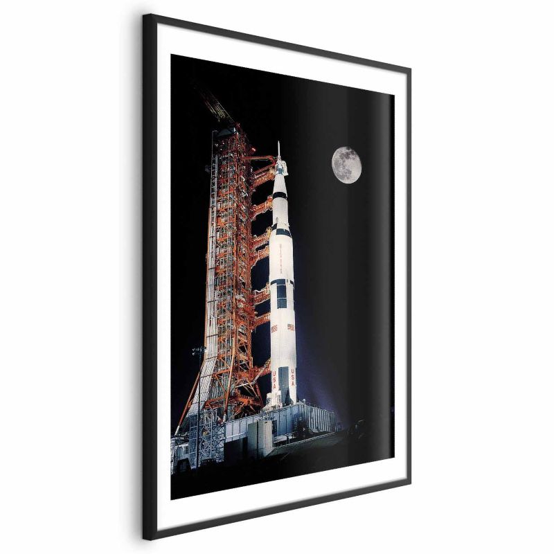 Plakat Artgeist Cel podróży 40x60 cm z ramą czarną 1 szt