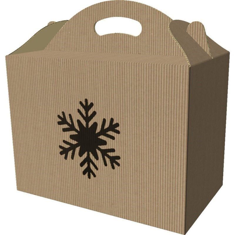 Pudełko karbowane Neopak F217 300x180x220mm (ŚNIEŻKA) EKO 1 szt.