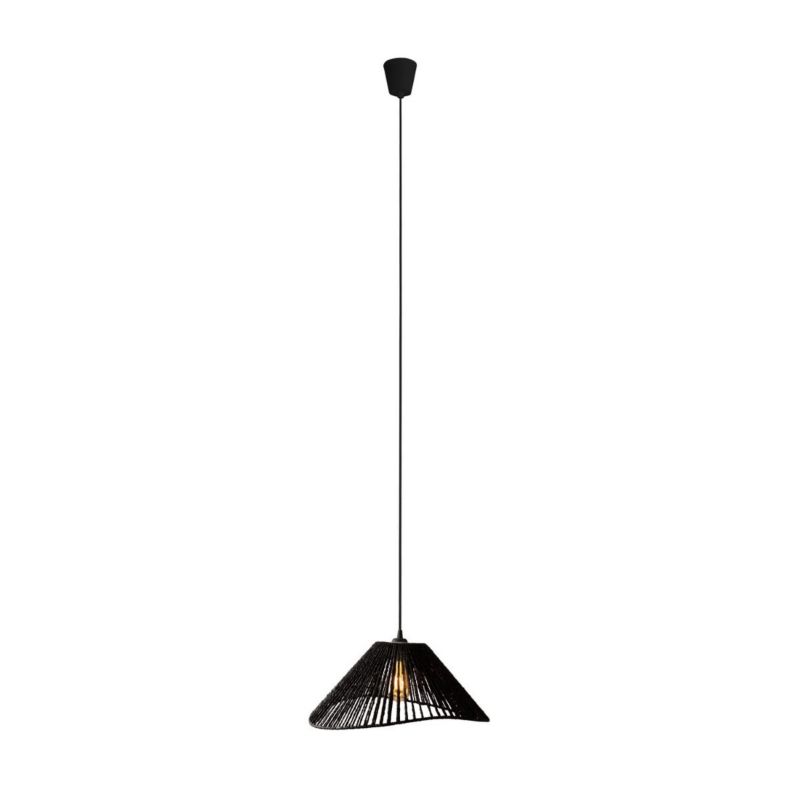 Lampa wisząca Maxlight Amalfi czarna wym: 165 x 45 x 45 cm 1xE27 x 15W 1 szt.