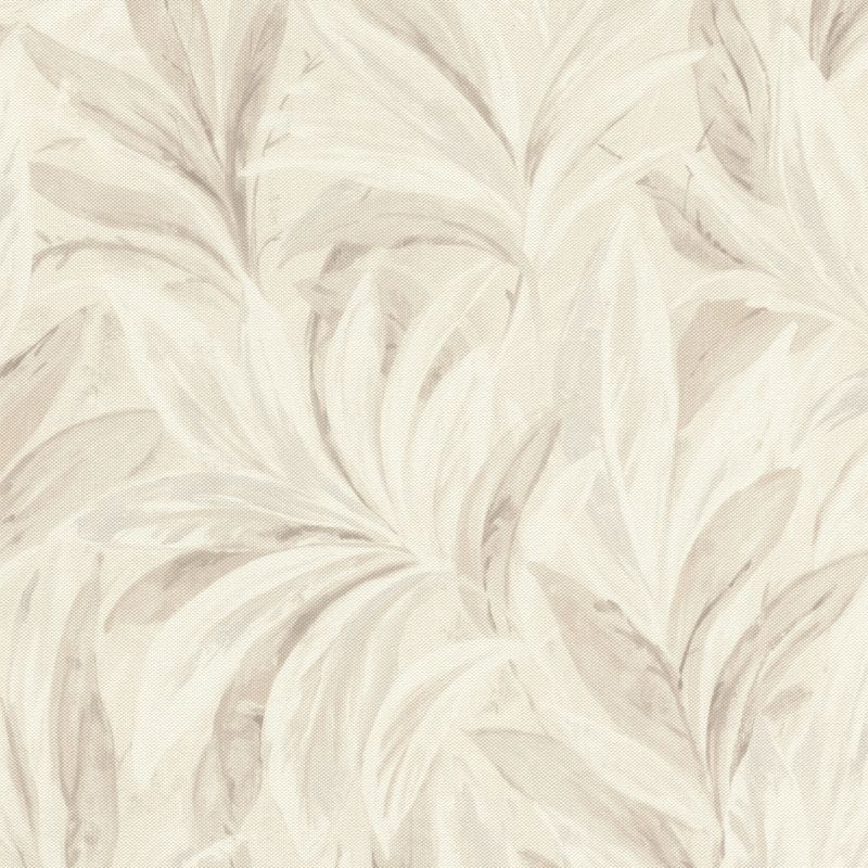 Tapeta winylowa na flizelinie Liście jasno beżowy