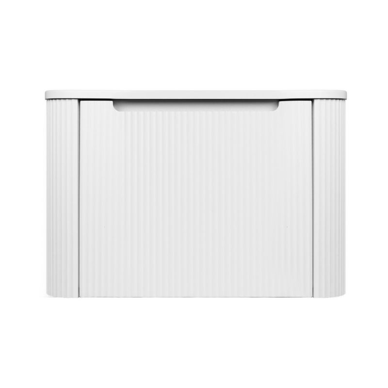 Szafka podumywalkowa Oltens Hamnes 60cm biały mat ryflowana MDF 1 szt.