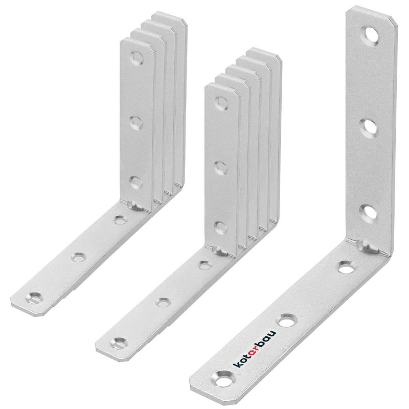 Kątownik ciesielski KOTARBAU meblowy 100x100x20 mm 10 szt.