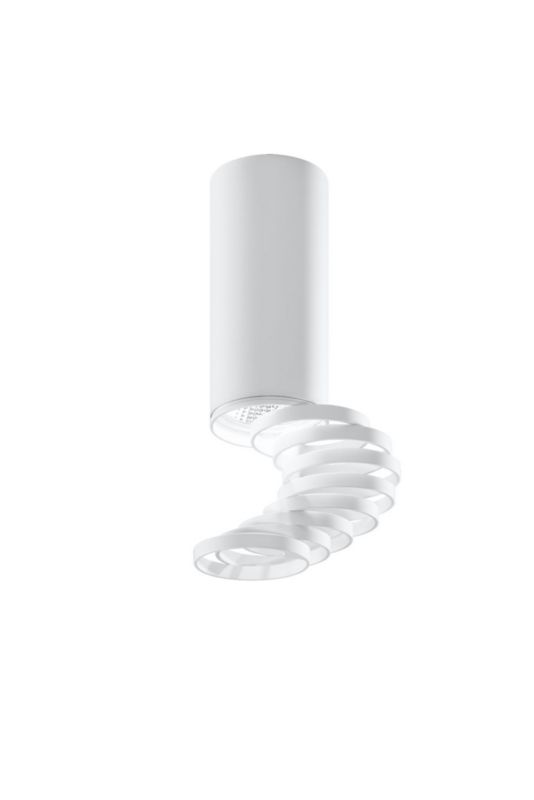 Oprawa sufitowa spot Candellux Tuba biały 1 x GU10 x 50W IP20 wym: 6 x 6 cm - 1 szt.
