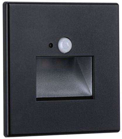 Lampa przypodłogowa Paulmann Edge LED 1,2W czarny mat IP20, ciepła biel 1 szt.