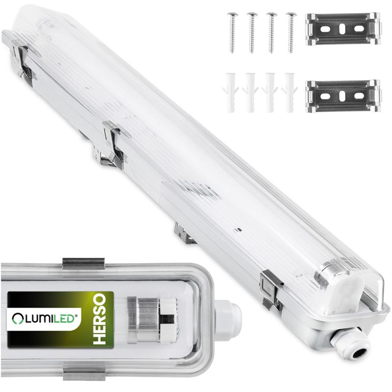 Oprawa Hermetyczna LED Lumiled Lampa Pyłoszczelna 60cm T8 G13 IP65 1 szt.