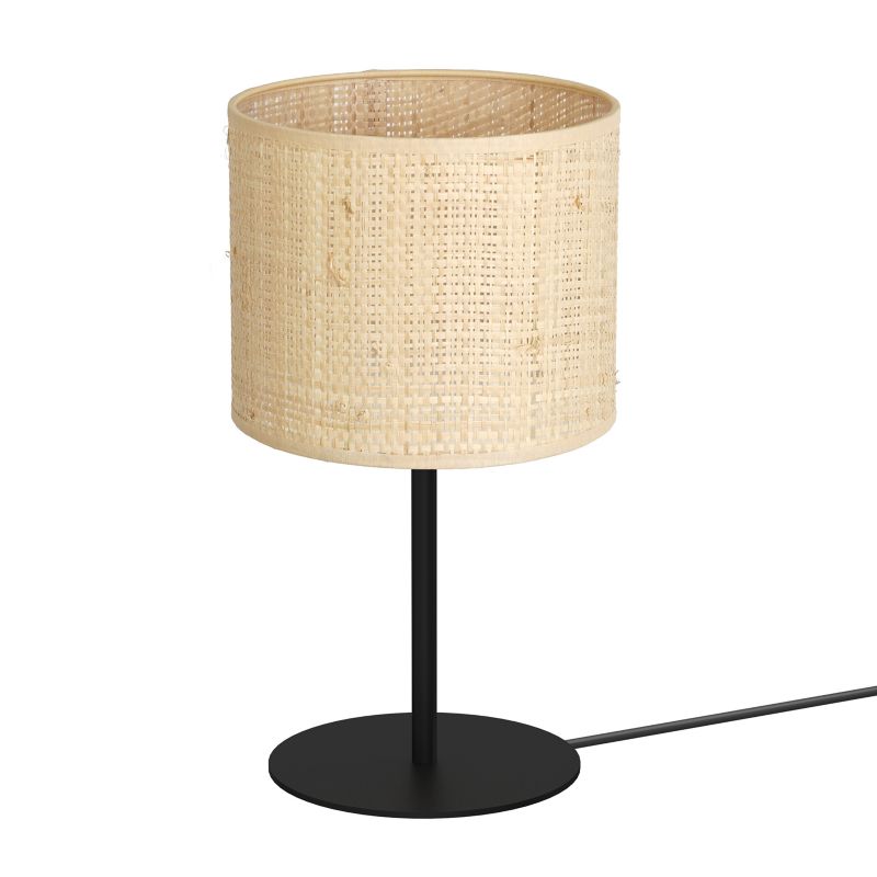Lampa stołowa luminex Rattan 1 x E27 beżowa