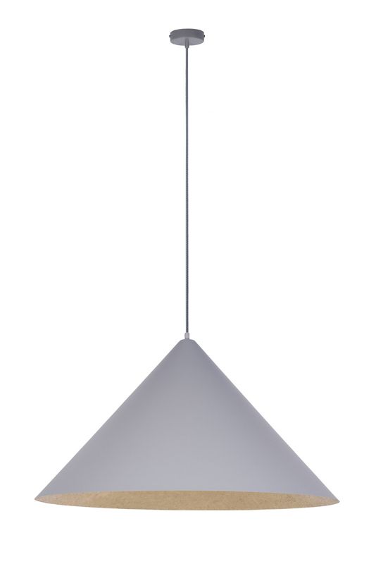 Lampa wisząca Sigma Lighting Vesuvio 9266 szaro-złota nowoczesna 3xE27 x 1 szt.