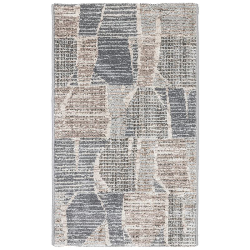 Dywan nowoczesny Avino 60x100 cm e-floor geometryczny granatowy 1 szt