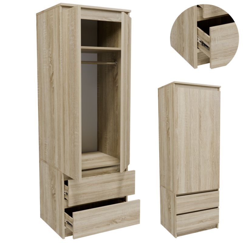 Szafa Matkam STA60SON garderoba dąb sonoma 1 szt.