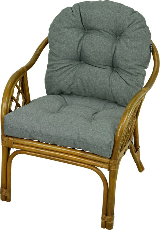 Poduszka na fotel rattanowy AMPO szary 1 szt.