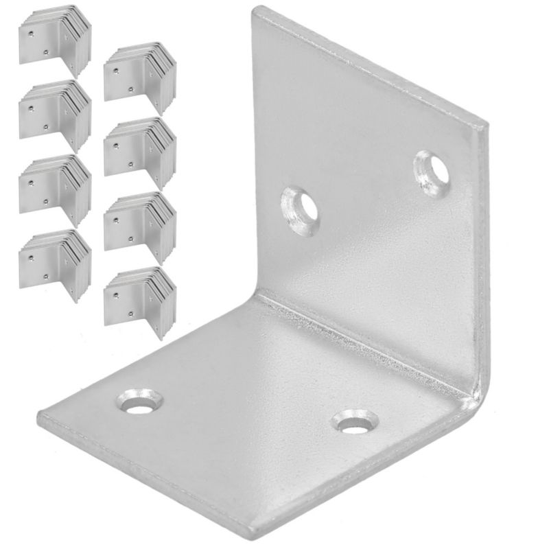 Kątownik ciesielski KOTARBAU nierdzewny ocynkowany 35x35x35 mm 100 szt.