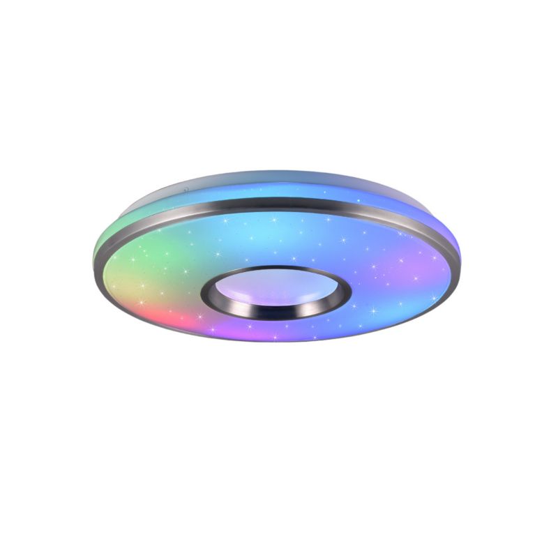 Plafon sufitowy lampa RL Realta srebrny LED 24W 2700K-6500K 2200lm IP20 wym: 7 x 39 x 39 cm tworzywo sztuczne - 1 szt.