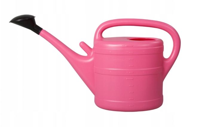 Konewka Geli wielosezonowa z przystawką różowa 10L 1szt