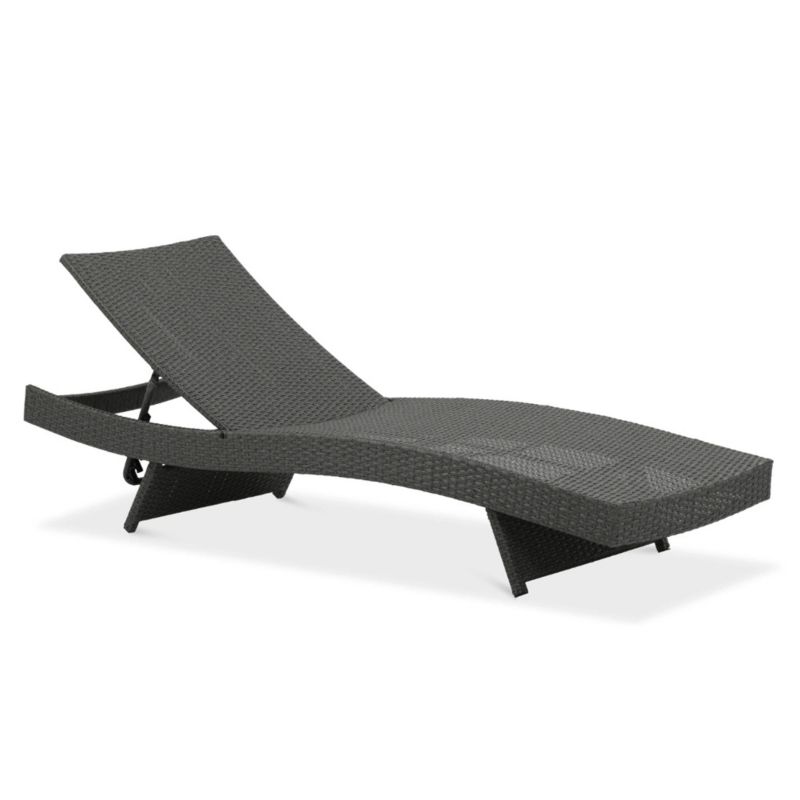 Leżak Ogrodowy Focus Garden Plażowy Składany WAVE Regulowany na Basen Taras Ogród 1 szt