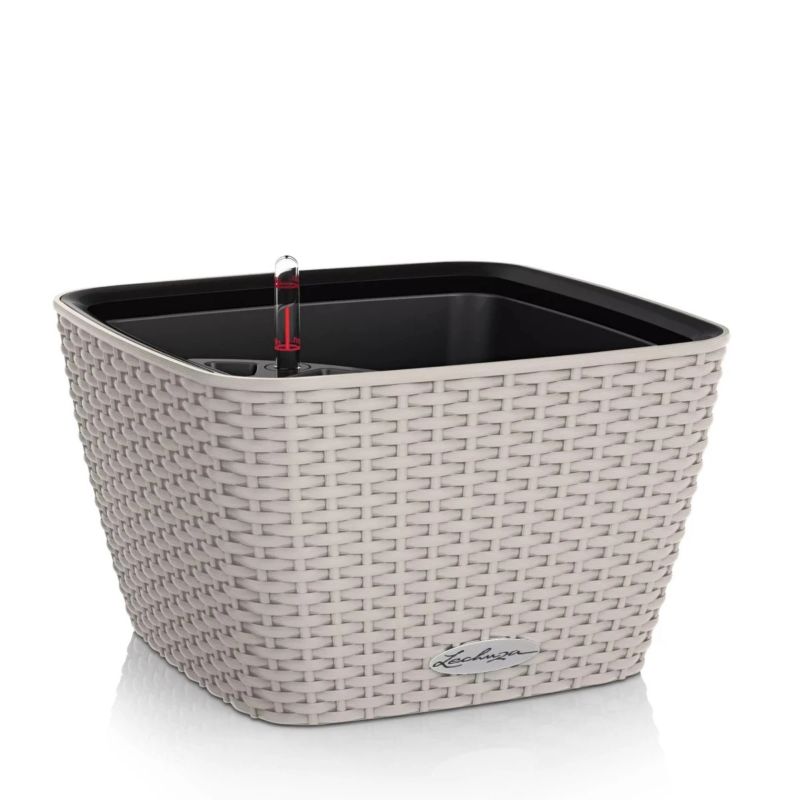 Doniczka Lechuza Do Domu Na Taras BACINO Cottage 30 piaskowy brąz 1 szt