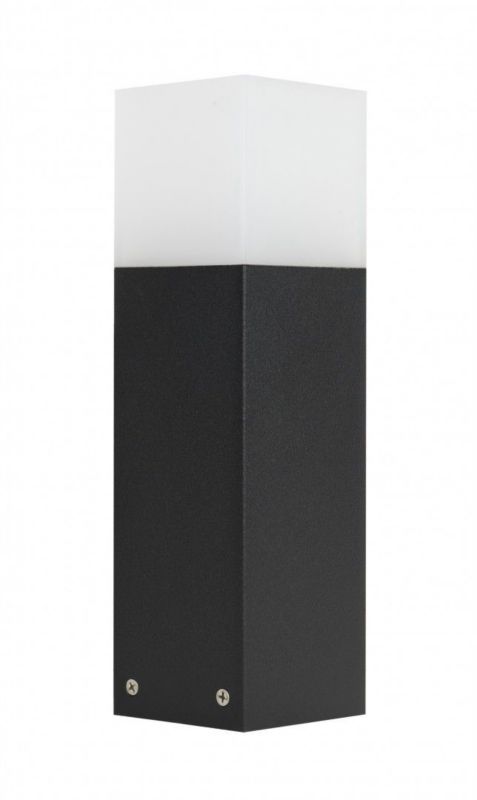 Lampa ogrodowa stojąca SU-MA Cube czarna 1 x E27 x IP44 wym: 33 x 8 x 8 cm - 1 szt.