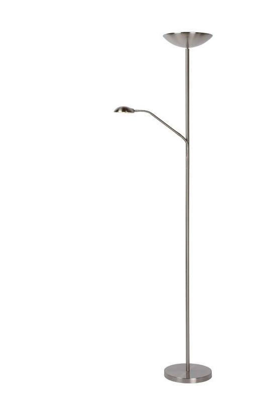Lampa podłogowa stojąca Lucide Zenith srebrna LED 20W 3000K 1600lm wym: 180 x 24,5 x 24,5 cm - 1 szt.