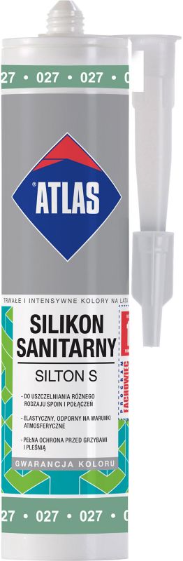 Silikon Atlas 027 280 ml zielony