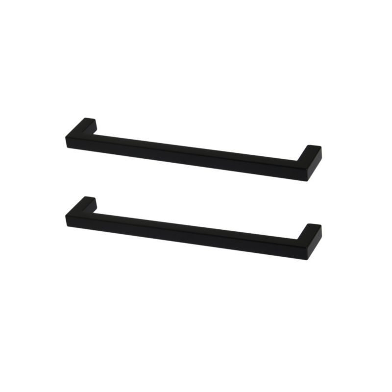 Uchwyt meblowy GoodHome Dukkah 169 mm czarny mat