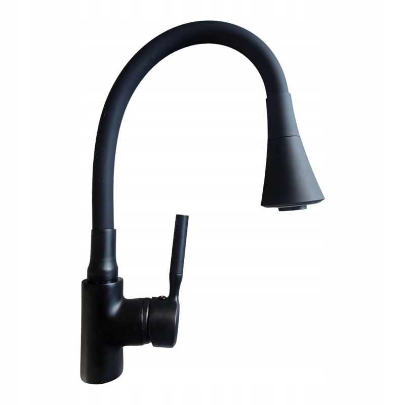 Bateria kuchenna stojąca Estiva Beva Black czarna matowa elastyczna 1 szt.