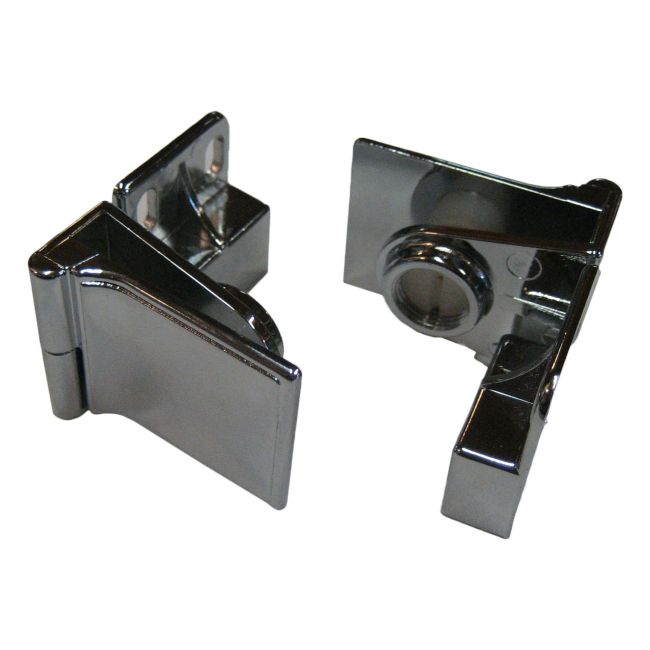 Zawiasy przelotowe Kaprys-Met G lewe chrom 2 szt.