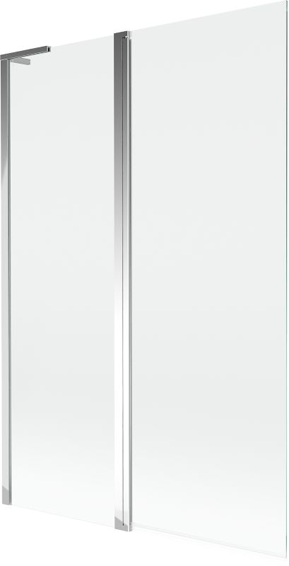 Parawan nawannowy dwuskrzydłowy Mexen Mist L transparentny 120x150 cm 1 szt