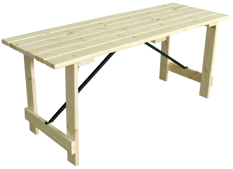Stół ogrodowy składany COMPLEX 59x170/h70 cm, suszony, 1 szt.