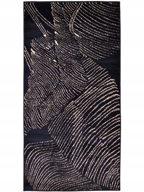 Dywan Direct Home and Garden Sofia pióra 120 x 160 cm granatowy