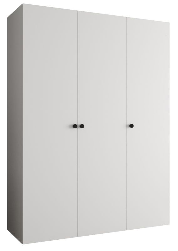 Szafa uchylna Abiks PARMA 1 150 wys. 202 cm Biały + u. Czarny 1 szt