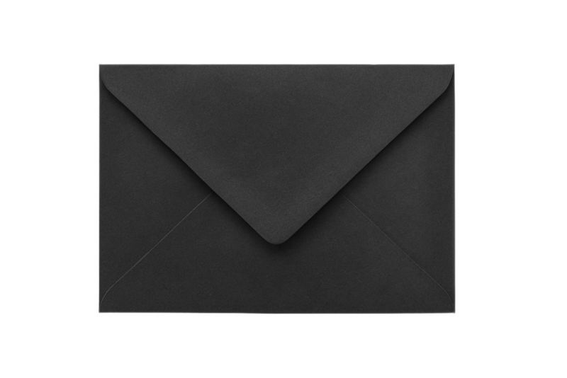 Koperty Ozdobne Neopak B6 Perłowy Czarny 120g - Doskonałe na Prezent 50 szt.