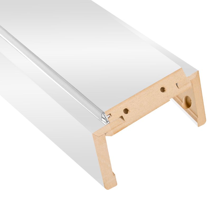 Belka ościeżnicy regulowana Fortia 140-180 mm 8 cm 90 stopni 70 biały premium