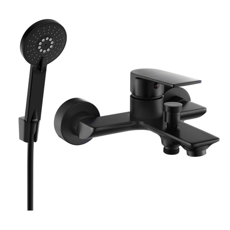 Bateria wannowa Mexen Alexa czarna 1 szt.