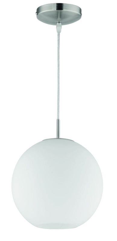 Lampa wisząca RL Moon srebrno-biała wym: 150 x 25 x 25 cm 1xE27 x 60W 1 szt.