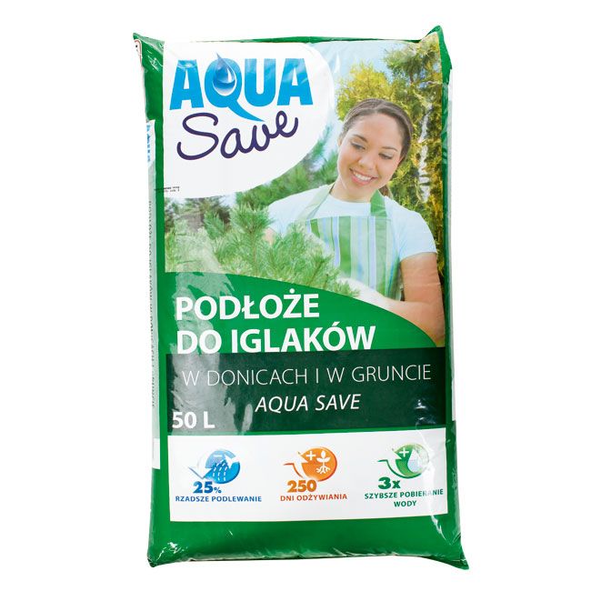Podłoże do iglaków Aqua Save 50 l