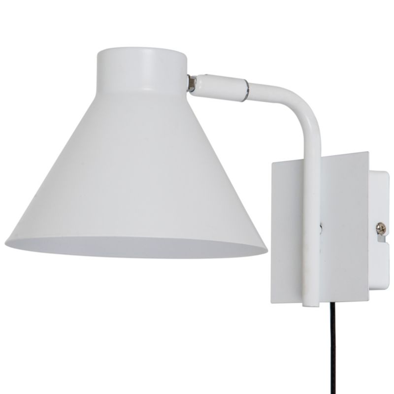 Kinkiet GoodHome Masoala 1-punktowy E27 biały