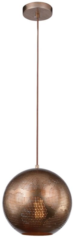 Lampa sufitowa Candellux Sfinks brązowa wym: 125 x 25 x 25 cm 1xE27 x 60W metal 1 szt.