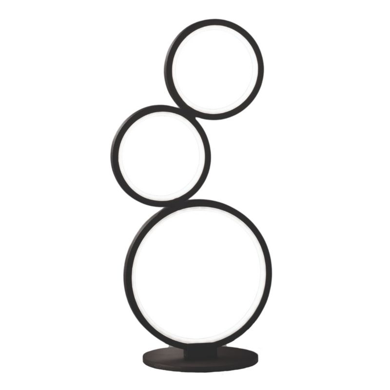 Lampka stołowa Trio Rondo czarna LED 17W 3000K 1900lm IP20 wym: 45 x 20.7 x 15 cm metal - 1 szt.