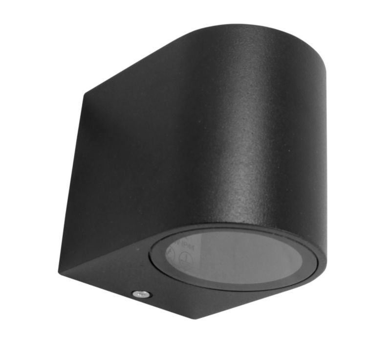 Kinkiet lampa elewacyjna GU10 LED MasterLED Luna IP44 na zewnątrz czarna 1 szt.