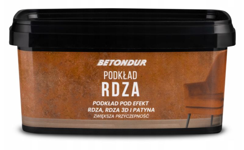 Betondur podkład pod efekt rdzy szary 1 l