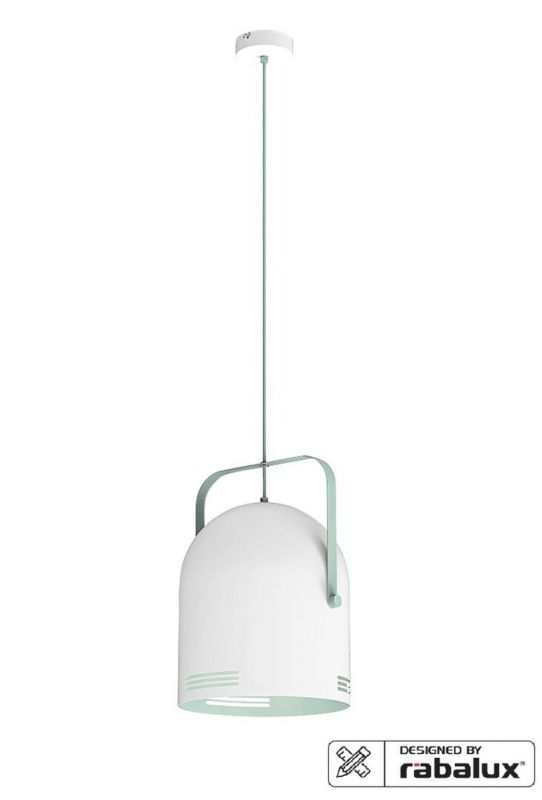 Lampa wisząca Rabalux Minuet biała wym: 125 x 25 x 25 cm 1xE27 x 1 szt.