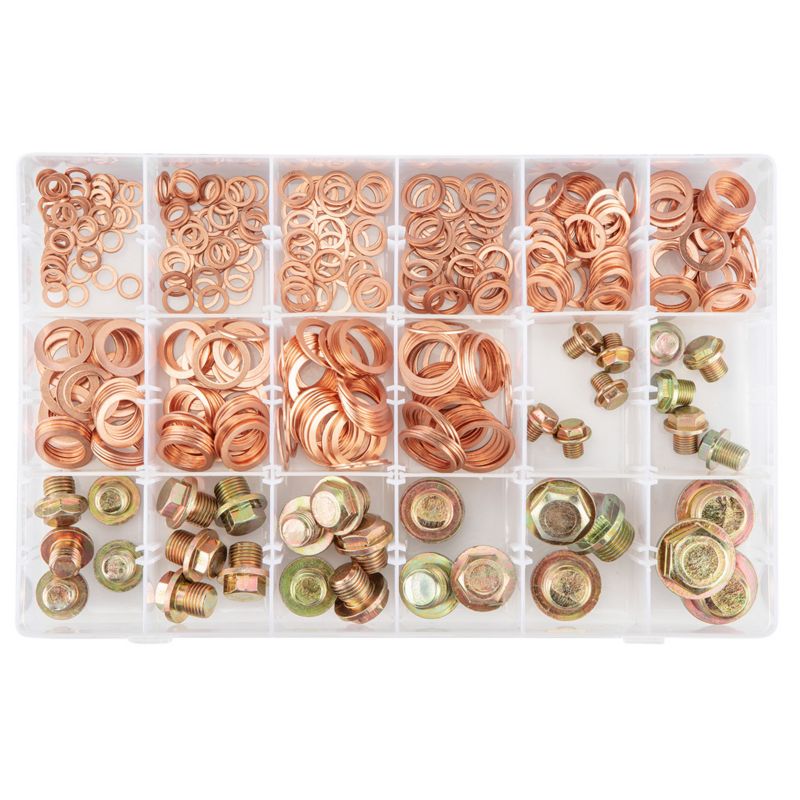 Korki z uszczelkami miedzianymi NEO TOOLS 534 sztuki 1 kpl