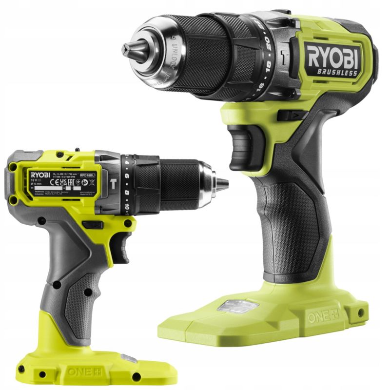 WIERTARKO-WKRĘTARKA UDAROWA AKUMULATOROWA RYOBI 18V ONE+ 1 szt.