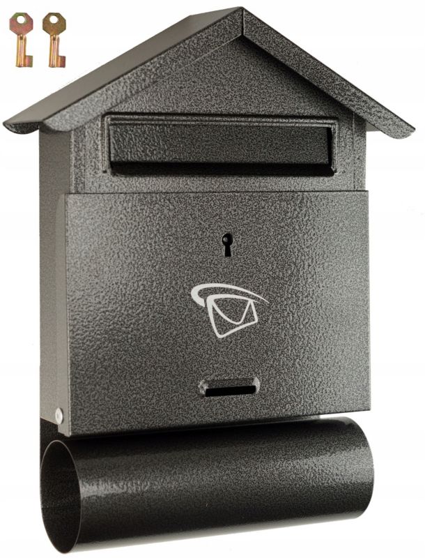 Skrzynka Na Listy FEINZ Format B6 Duża Srebrny Antyk 1 szt.