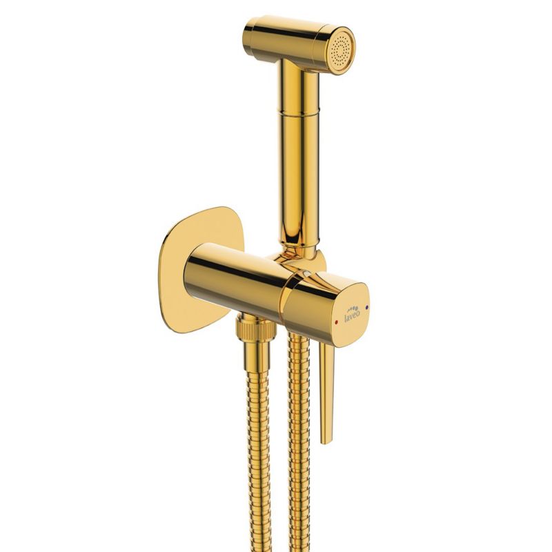 Bateria Bidetowa Laveo Podtynkowa Pola bidetta Złota 1 szt.