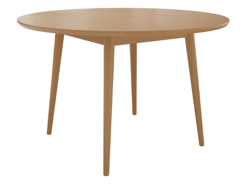 Stół okrągły MIRJAN 24 Ines 120 natura 1 szt.