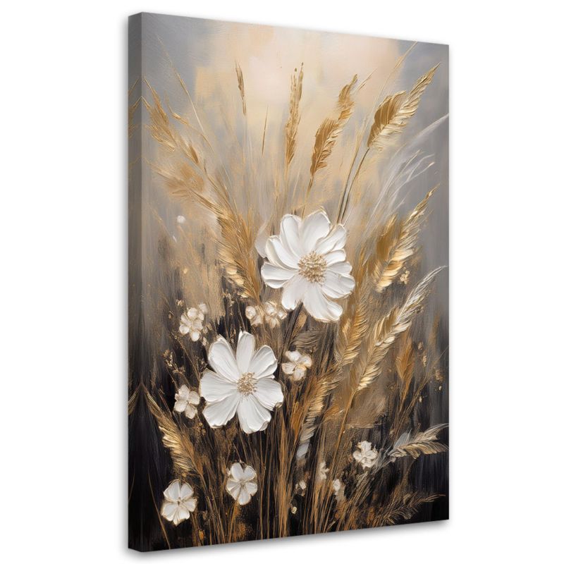 Obraz na płótnie Feeby Łąka Natura Kwiaty 60x90cm 1szt