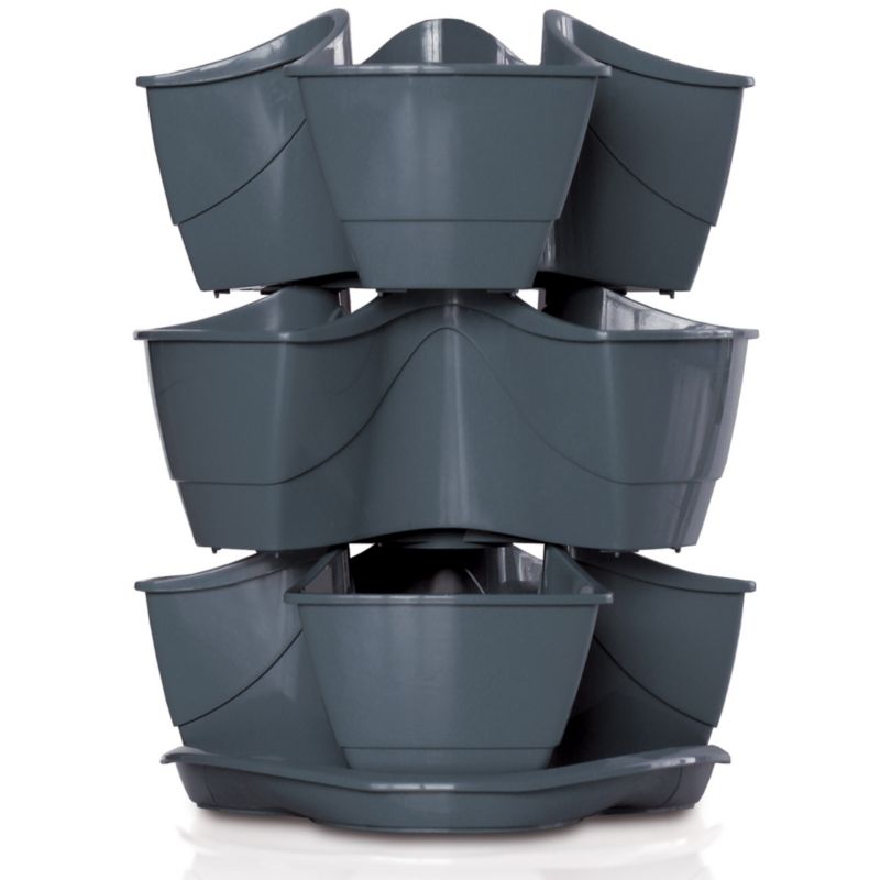 Doniczka EDANTI Kaskadowa Coubi Herbal z Nożyczkami do Ziół Idealna do Domowego Ogrodu 1 szt.