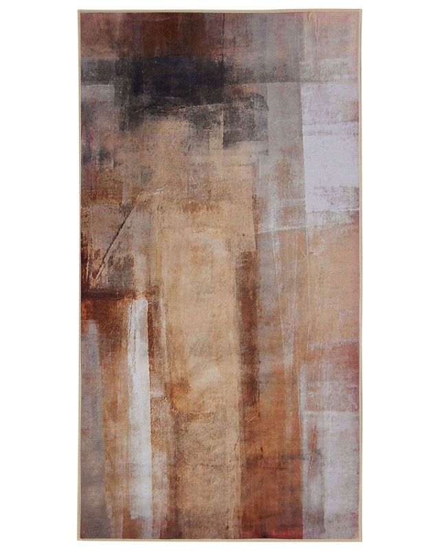 Dywan 80 x 150 cm brązowy Trabzon 1 szt.